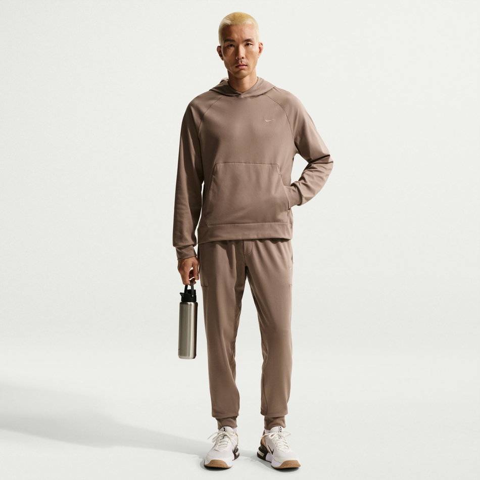 Dri-FIT UV Primary NanoKnit Po Ho Erkek Kahverengi Sweatshirt