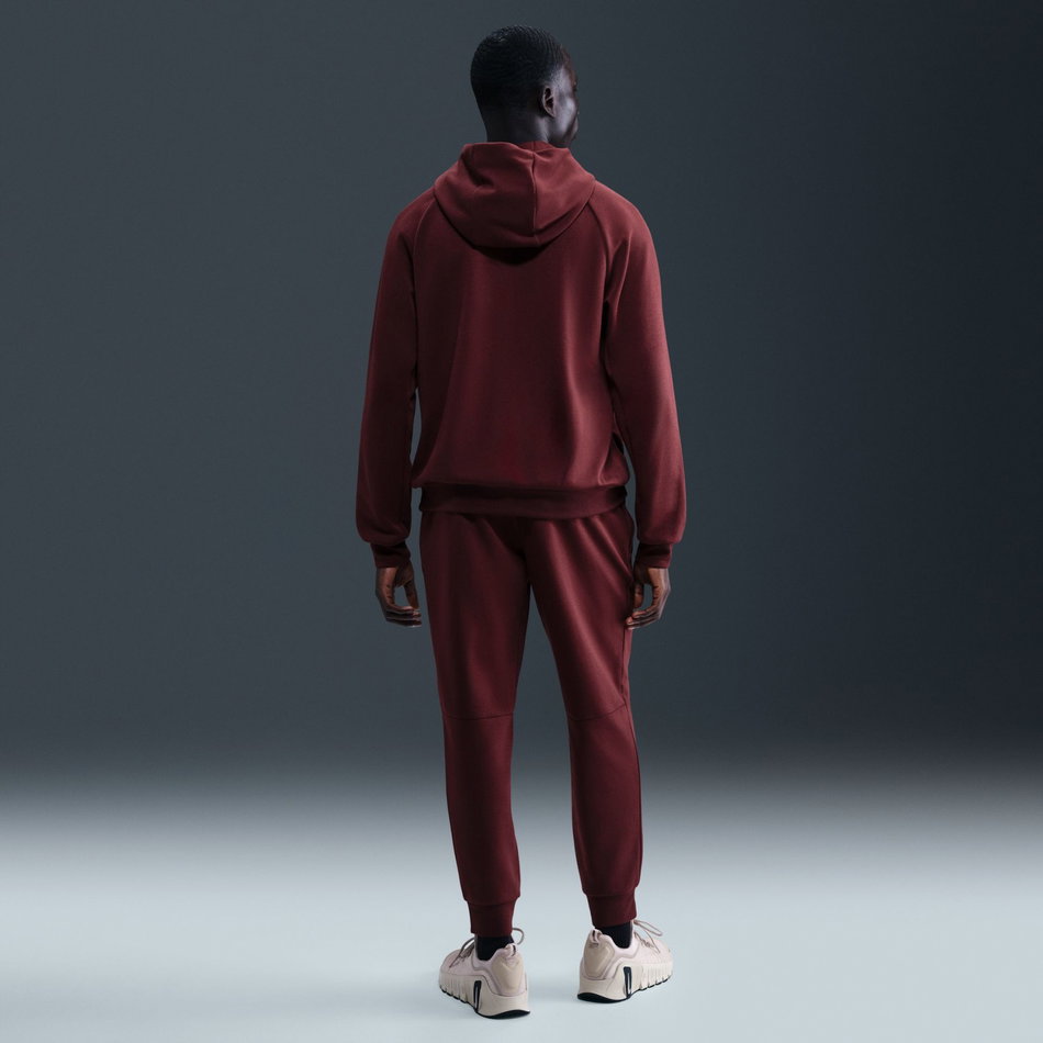 Dri-FIT UV Primary Po Hoodie Erkek Bordo Sweatshirt