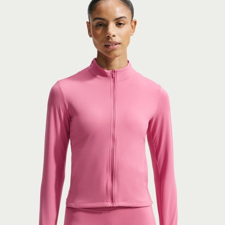 NIKE - Dri-FIT Zenvy Fz Ls Top Kadın Pembe Sweatshirt (1)