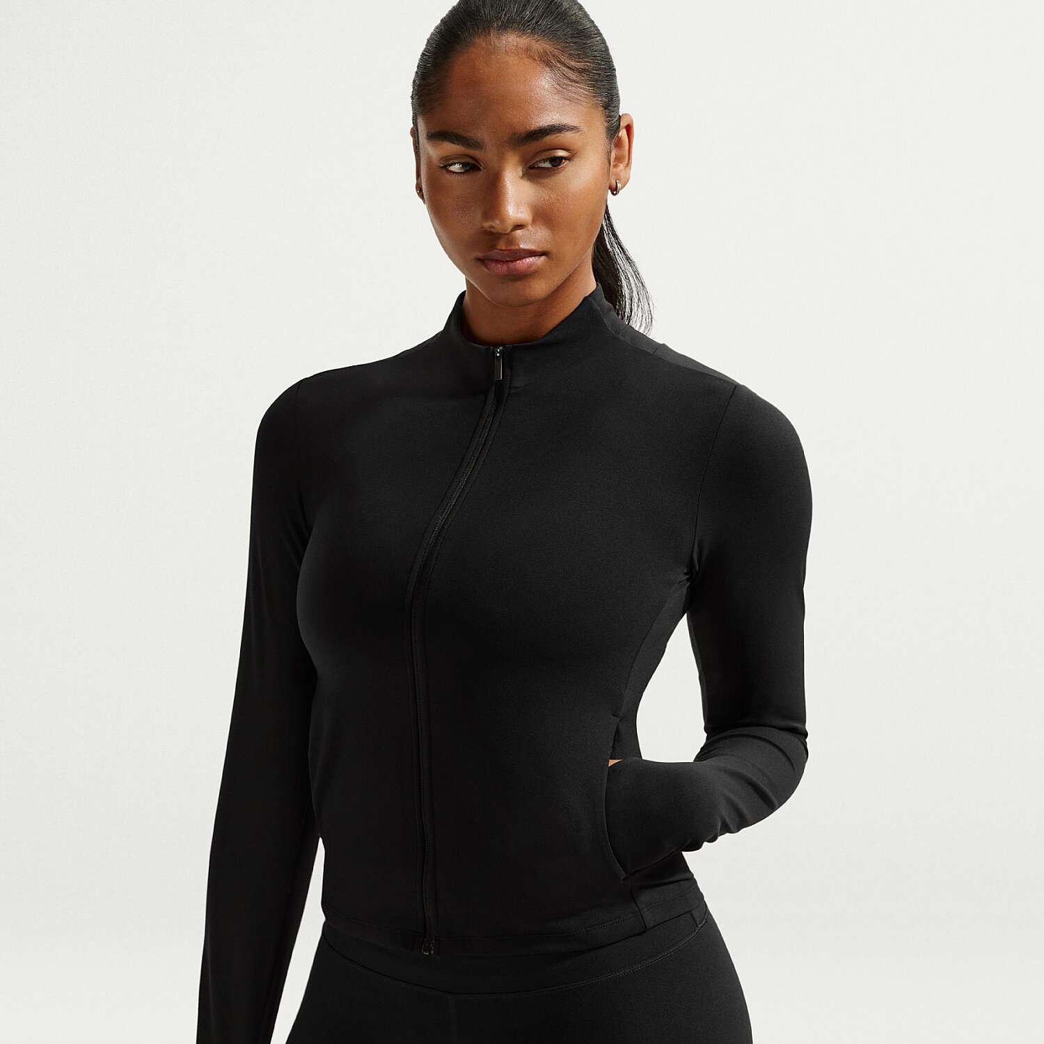 Женский свитшот Nike Dri-FIT Zenvy Fz Ls Top