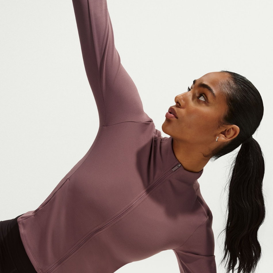 Dri-FIT Zenvy Fz Ls Top Kadın Sweatshirt