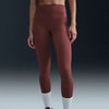 NIKE - Dri-FIT Zenvy High Rise 7/8 Tight Kadın Kahverengi Tayt (1)