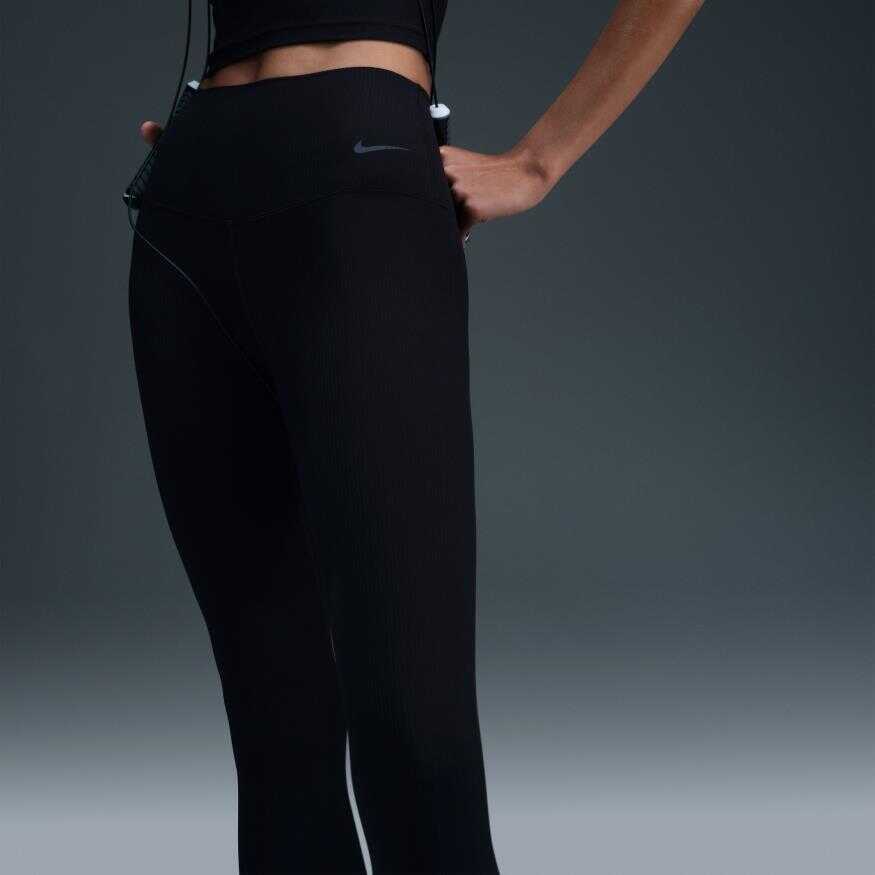 Dri-FIT Zenvy Hr 7/8 Rib Tight Kadın Tayt