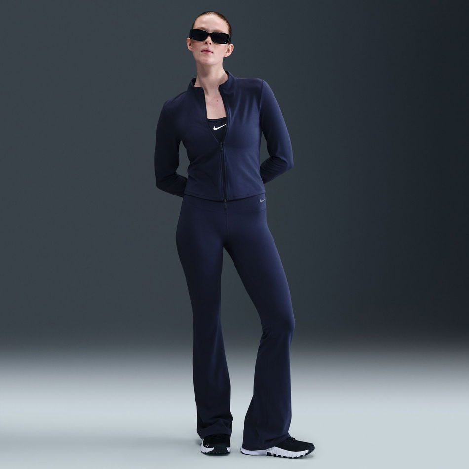 Dri-FIT Zenvy Hr Flare Kadın Lacivert Eşofman Altı