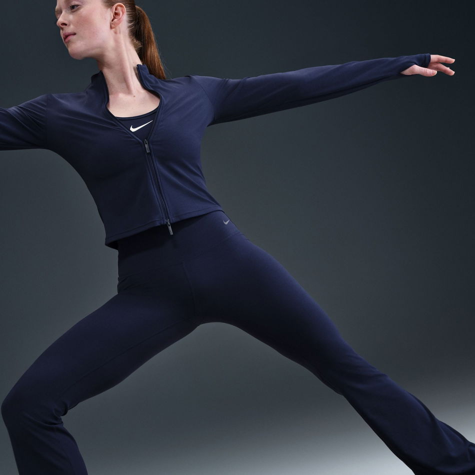 Dri-FIT Zenvy Hr Flare Kadın Lacivert Eşofman Altı