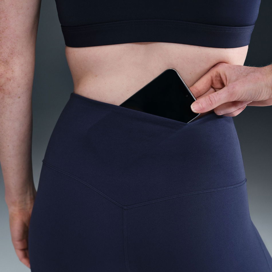 Dri-FIT Zenvy Hr Flare Kadın Lacivert Eşofman Altı