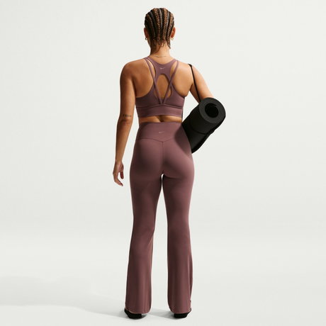 NIKE - Dri-FIT Zenvy LL Bra Pedli Kadın Kahverengi Sporcu Sütyeni (1)