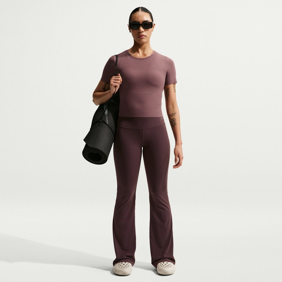 Dri-FIT Zenvy Ss Top Kadın Kahverengi Tişört