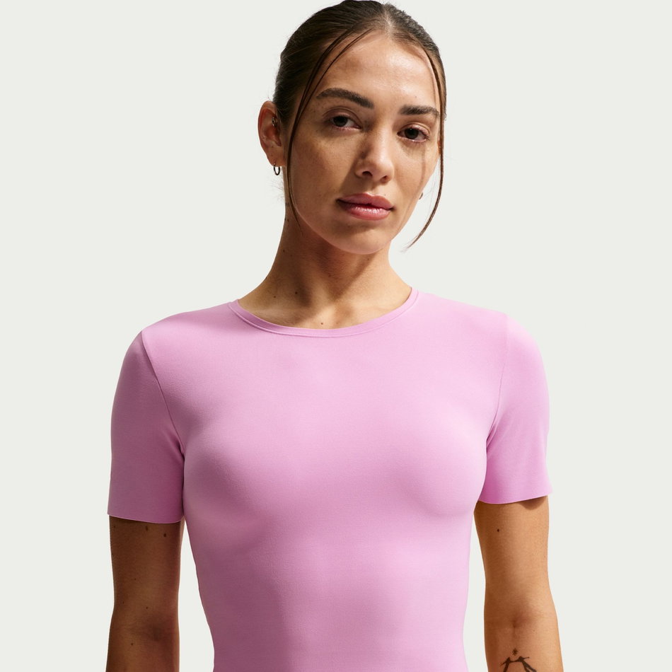 Dri-FIT Zenvy Ss Top Kadın Pembe Tişört