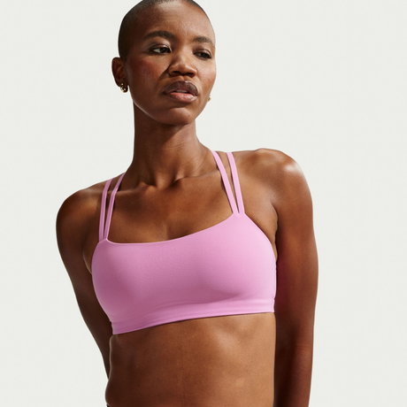 NIKE - Dri-FIT Zenvy Strappy Bra Pedli Kadın Sporcu Sütyeni