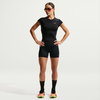 NIKE - Dri-FIT High Rise 4In Short Kadın Siyah Şort (1)