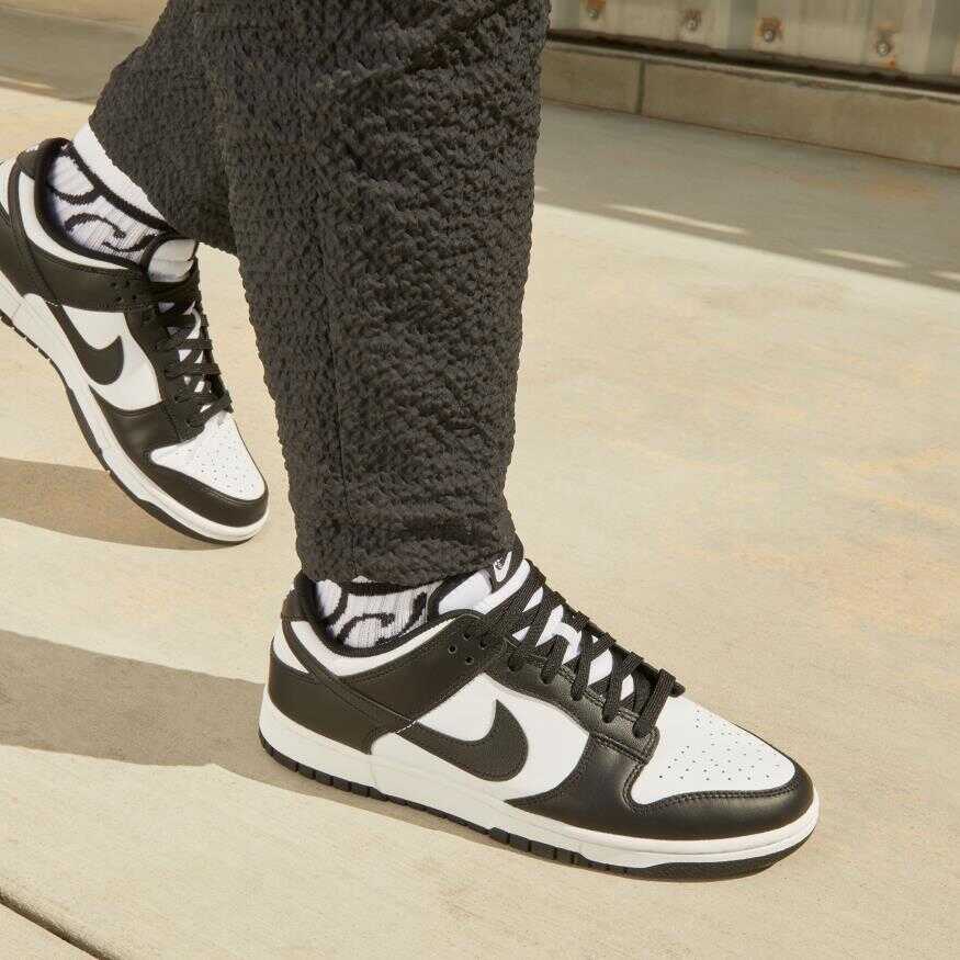 Dunk Low Retro Panda Erkek Sneaker Ayakkabı DD1391-100