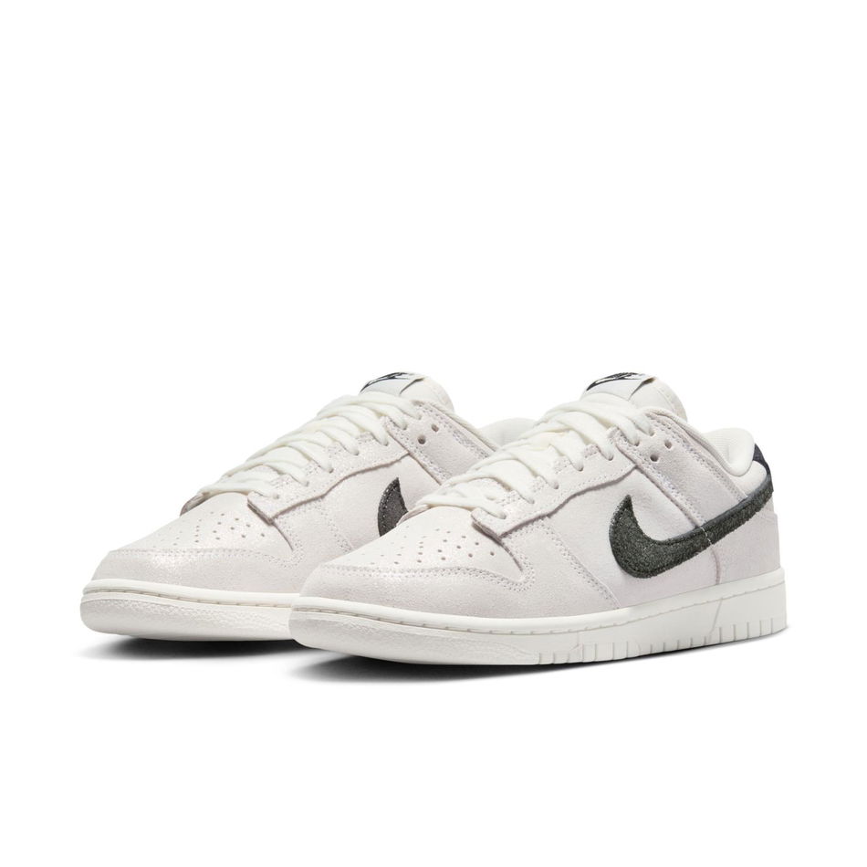 Dunk Low SE 'White Glittery Suede' Kadın Sneaker Ayakkabı