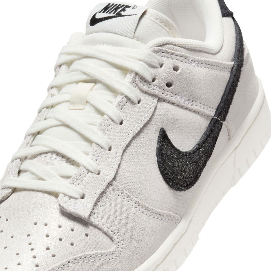 Dunk Low SE 'White Glittery Suede' Kadın Sneaker Ayakkabı