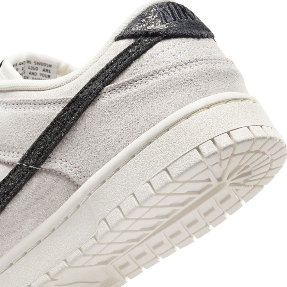 Dunk Low SE 'White Glittery Suede' Kadın Sneaker Ayakkabı