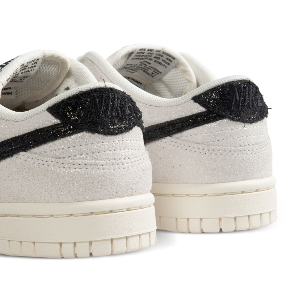 Dunk Low SE 'White Glittery Suede' Kadın Sneaker Ayakkabı