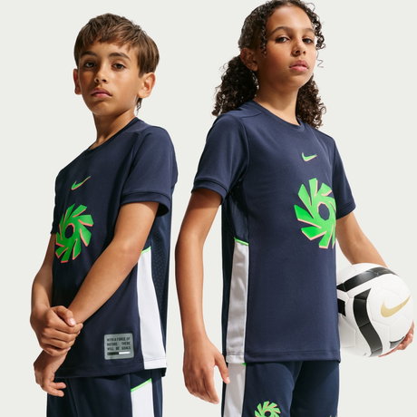 NIKE - Erling Haaland Dri-FIT Academy Top Ss Çocuk Mavi Tişört