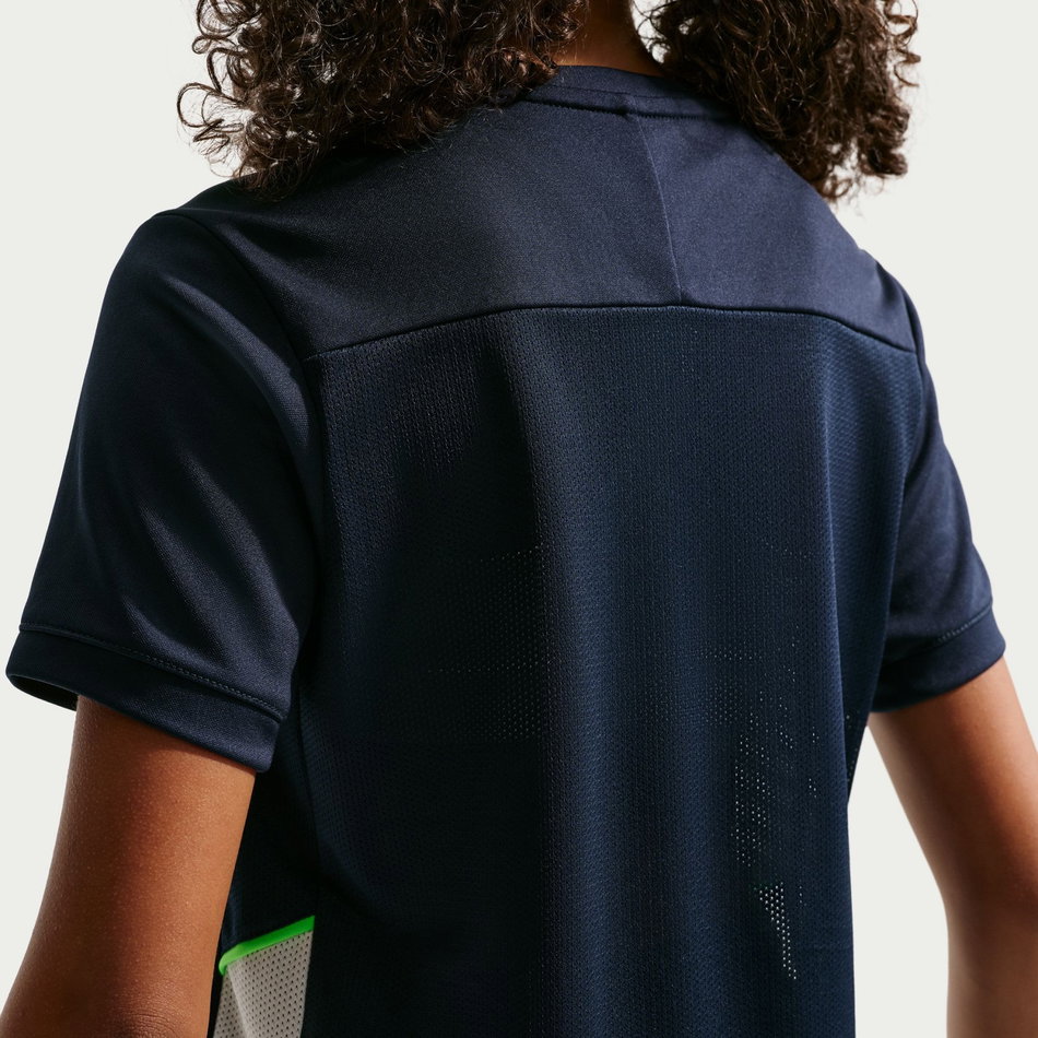 Erling Haaland Dri-FIT Academy Top Ss Çocuk Mavi Tişört