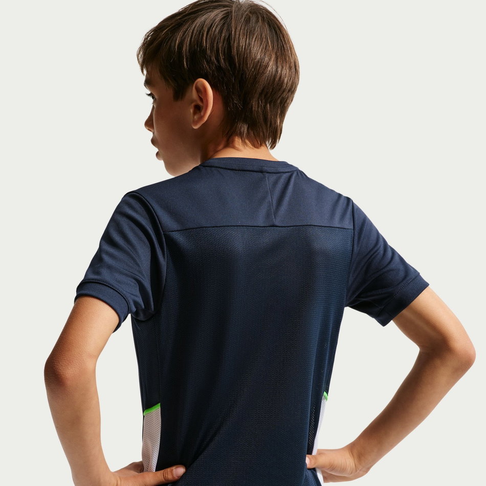 Erling Haaland Dri-FIT Academy Top Ss Çocuk Mavi Tişört
