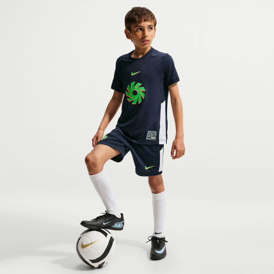 Erling Haaland Dri-FIT Academy Top Ss Çocuk Mavi Tişört