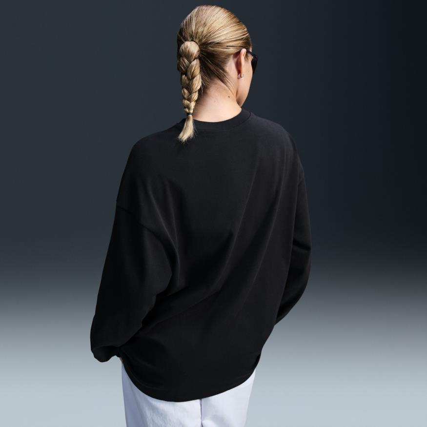 Essential Oversize Long Sleeve Tee Kadın Sweatshirt