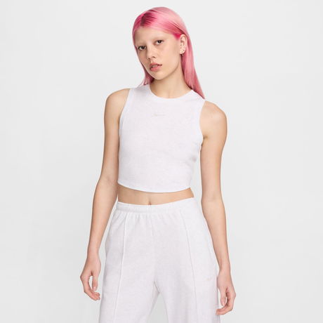 NIKE - Essential Rib Crop Tank Kadın Atlet