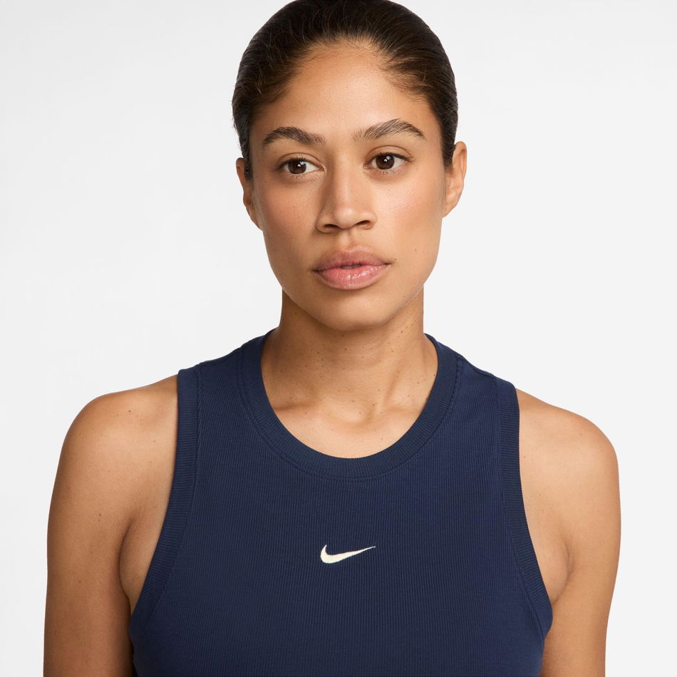Essential Rib Crop Tank Kadın Atlet