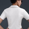 NIKE - Essential SS Polo Crop Top Kadın Krem Tişört (1)
