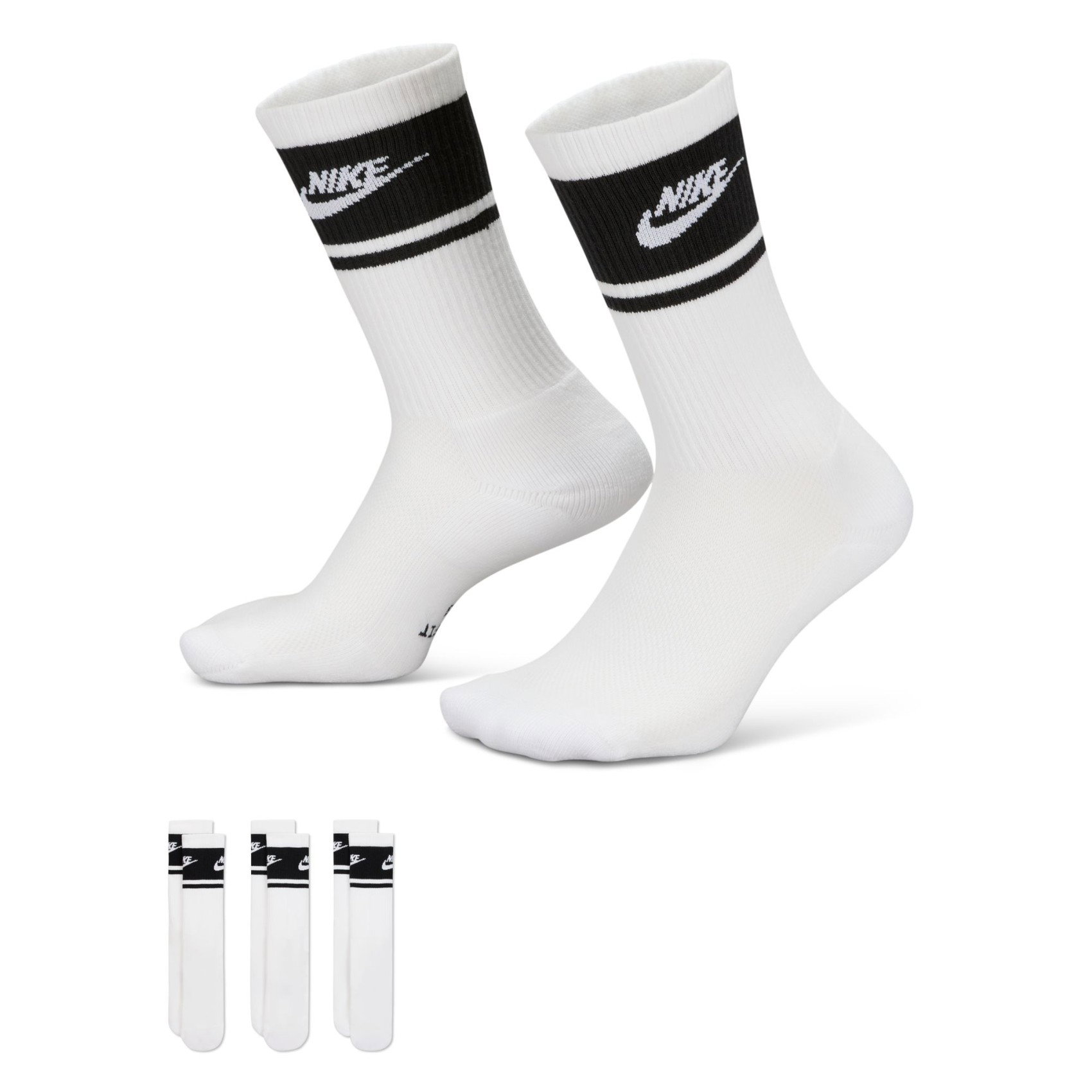 NIKE - Everyday Elevated Crew (3 Çift) Çorap