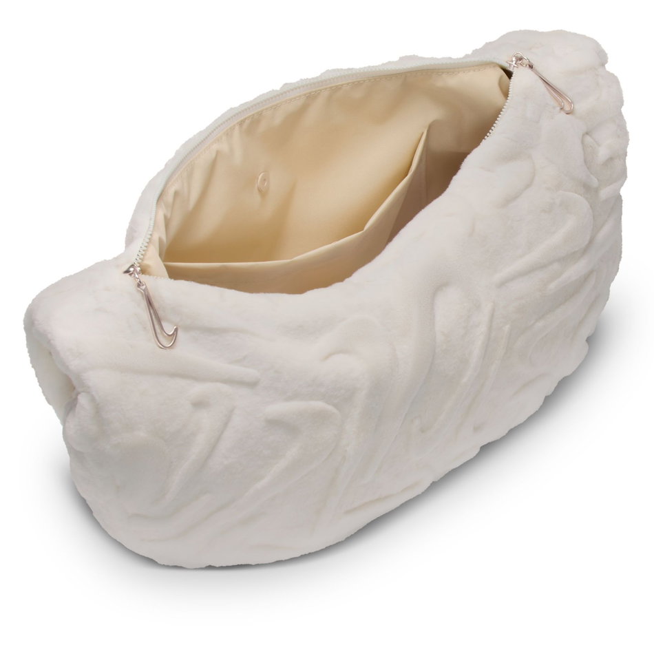 Faux Fur Slouchy Bag Bej Kadın Çantası
