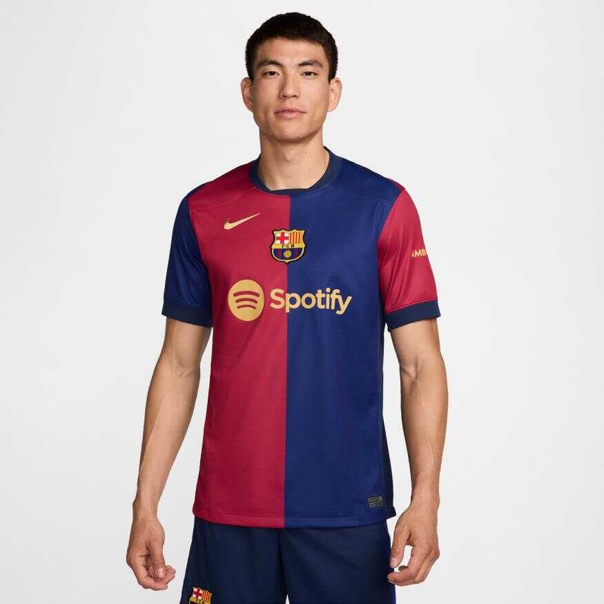 FC Barcelona 2024/25 Stadium Dri-FIT Erkek Taraftar Forması