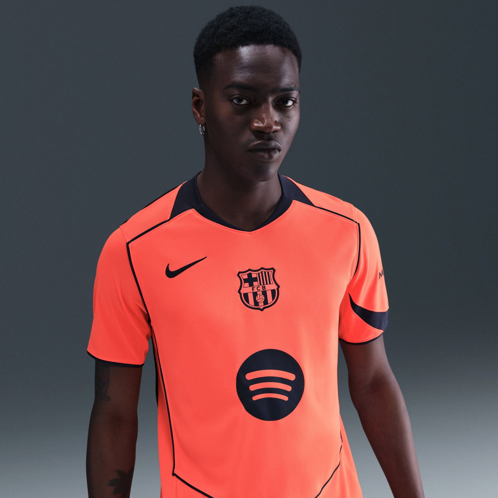 Nike FC Barcelona 2025/26 Stadium Dri-FIT Jersey SS Erkek Forma