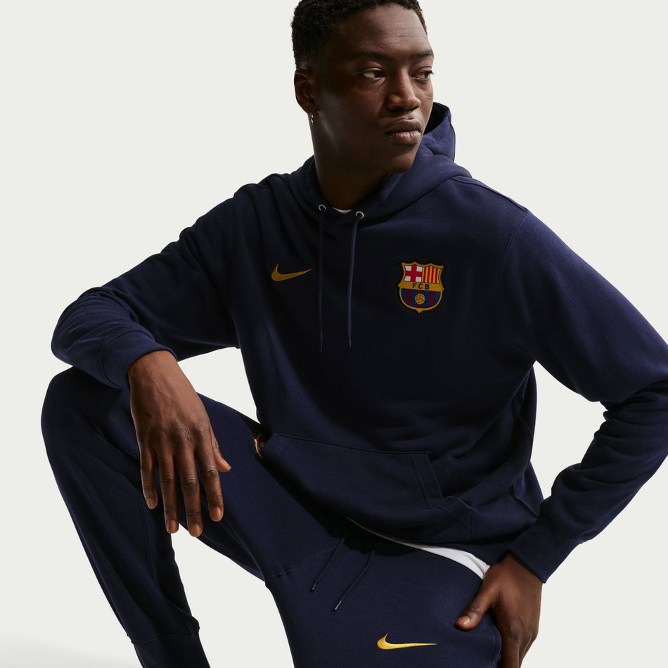 FC Barcelona Club Jogger Ft Erkek Mavi Eşofman Altı