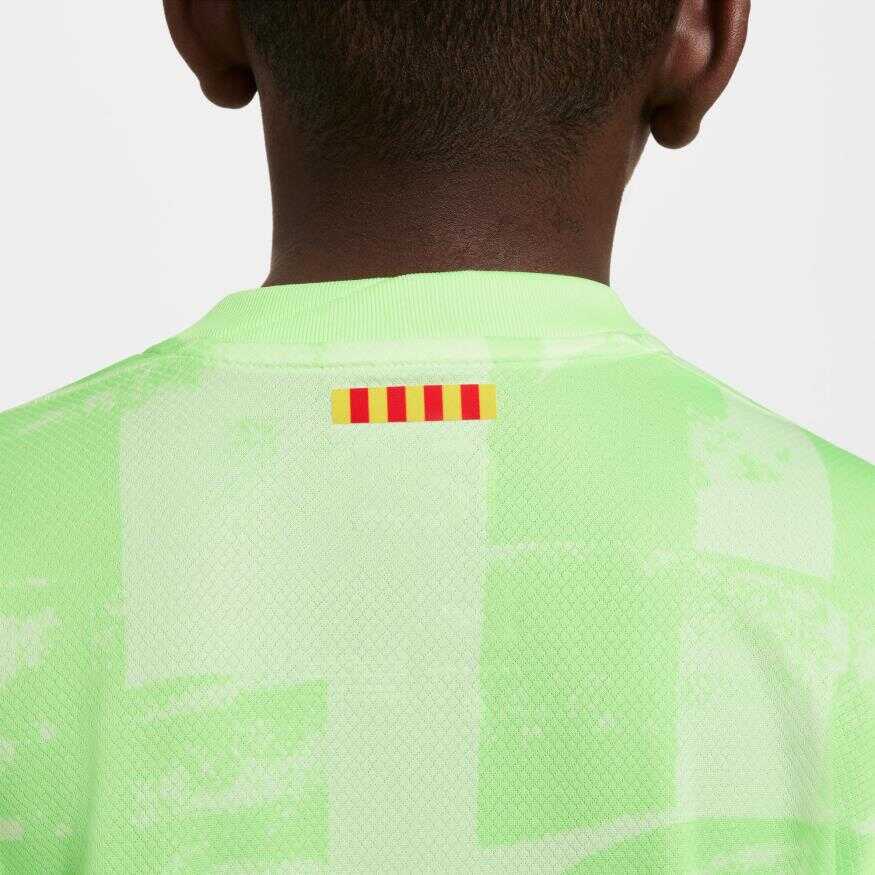 FC Barcelona Dri-FIT Jersey Ss Stad 3R Çocuk Forma