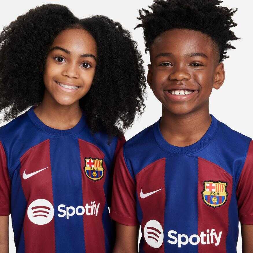 FC Barcelona Dri Fit Stadium Jersey Ss Home Çocuk Forma