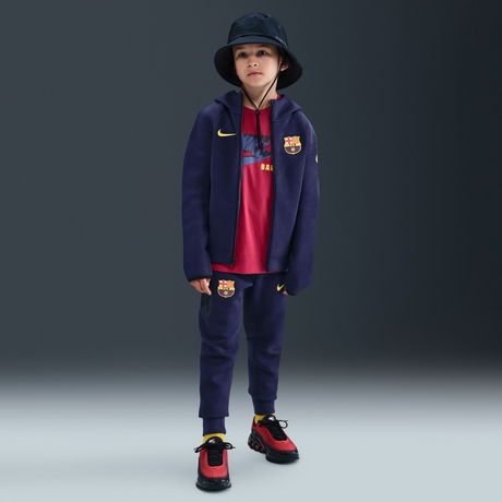 NIKE - FC Barcelona Tech Fleece FZ Çocuk Sweatshirt