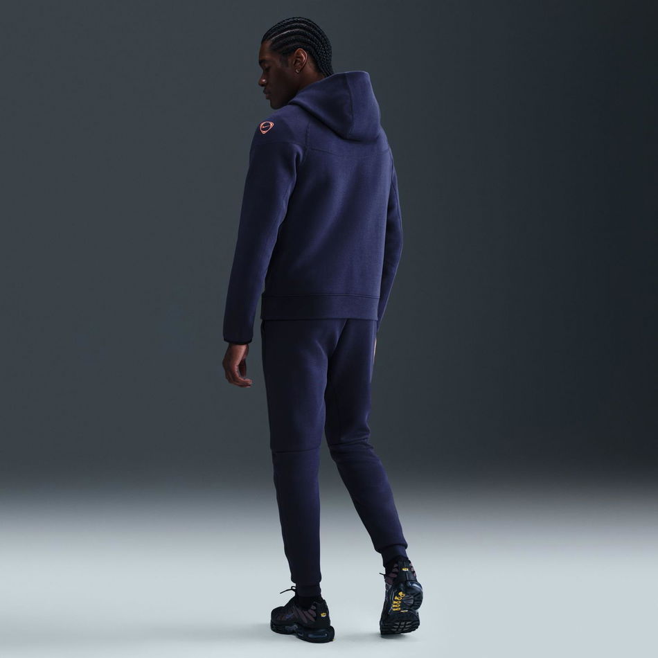 FC Barcelona Tech Fleece FZ Windrunner Hoodie Erkek Sweatshirt