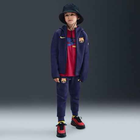 NIKE - FC Barcelona Tech Fleece Pant Çocuk Eşofman Altı (1)