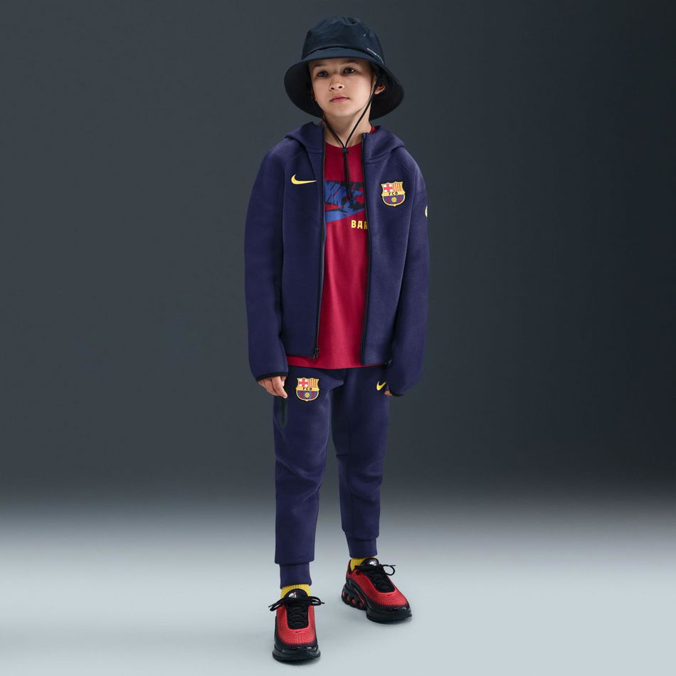 FC Barcelona Tech Fleece Pant Çocuk Eşofman Altı