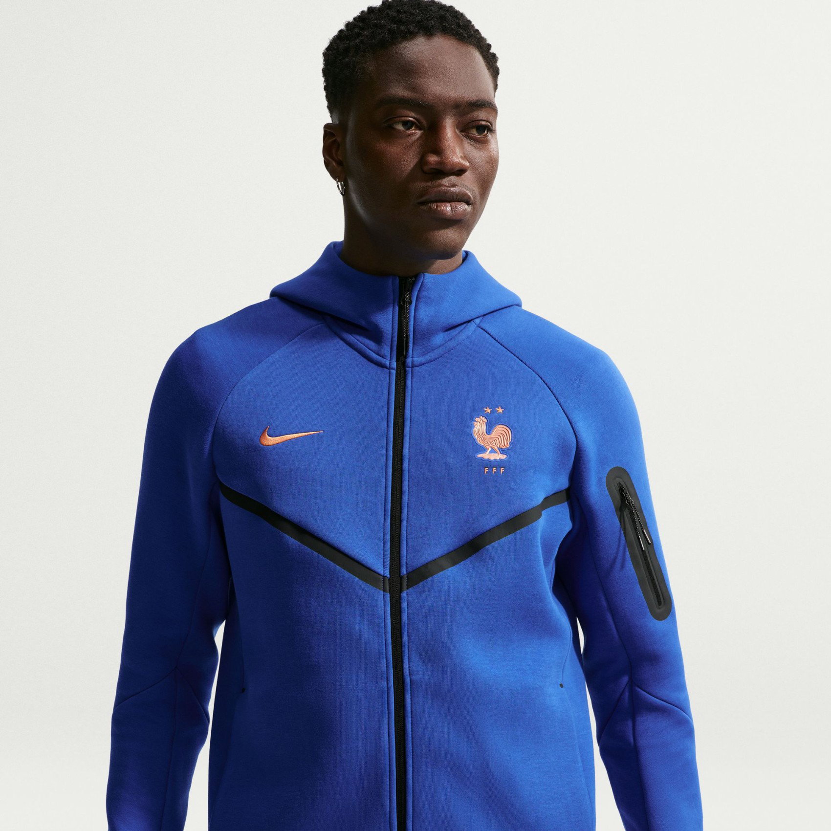 Nike FFF Tech Fleece Fz Wr Hoodie Erkek Sweatshirt IB5929-480