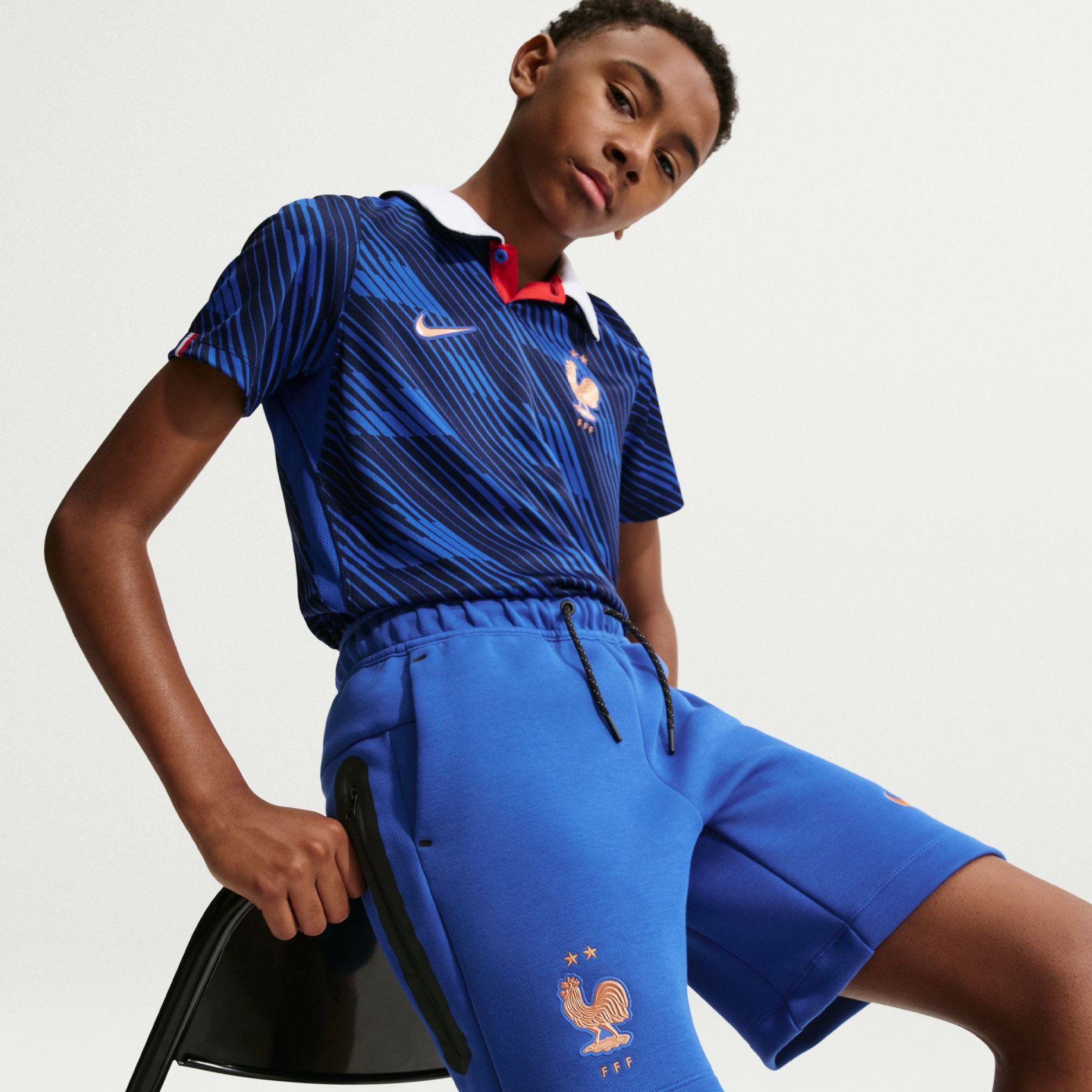 Nike FFF Tech Fleece Short Çocuk Şort IB7861-480