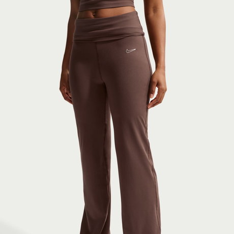 NIKE - Flared Pant Kadın Kahverengi Eşofman Altı (1)