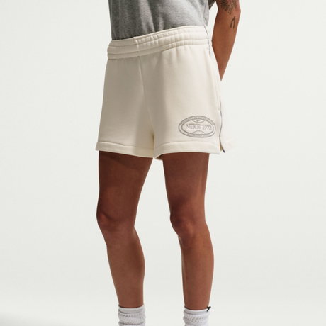 NIKE - Fleece Short Kadın Bej Şort (1)
