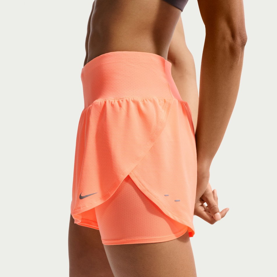 Flow Mesh Dri-FIT 2in1 Short Kadın Turuncu Şort