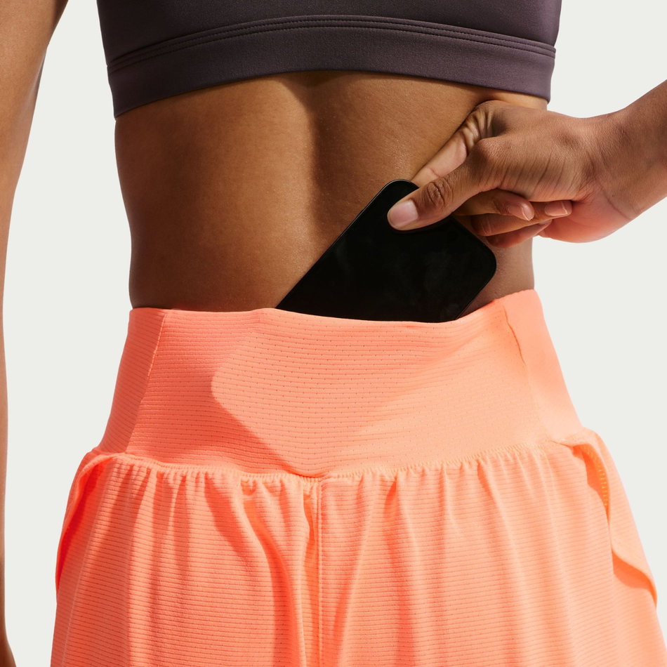 Flow Mesh Dri-FIT 2in1 Short Kadın Turuncu Şort