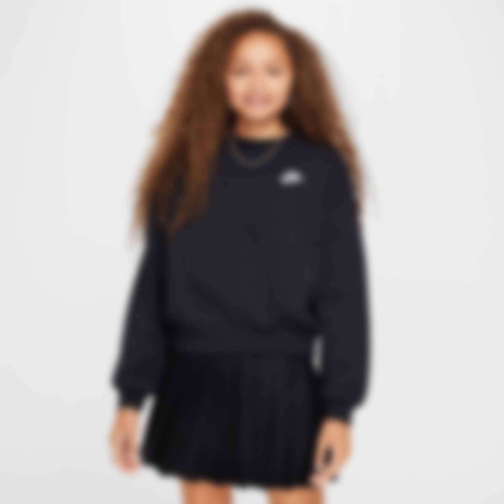 NIKE - Club Fleece BXY Crew Çocuk Sweatshirt