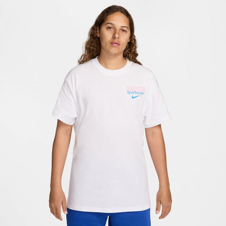 NIKE - Graphic Short Sleeve Erkek Beyaz Tişört