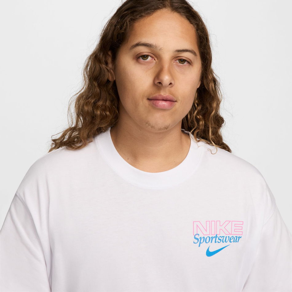 Graphic Short Sleeve Erkek Beyaz Tişört