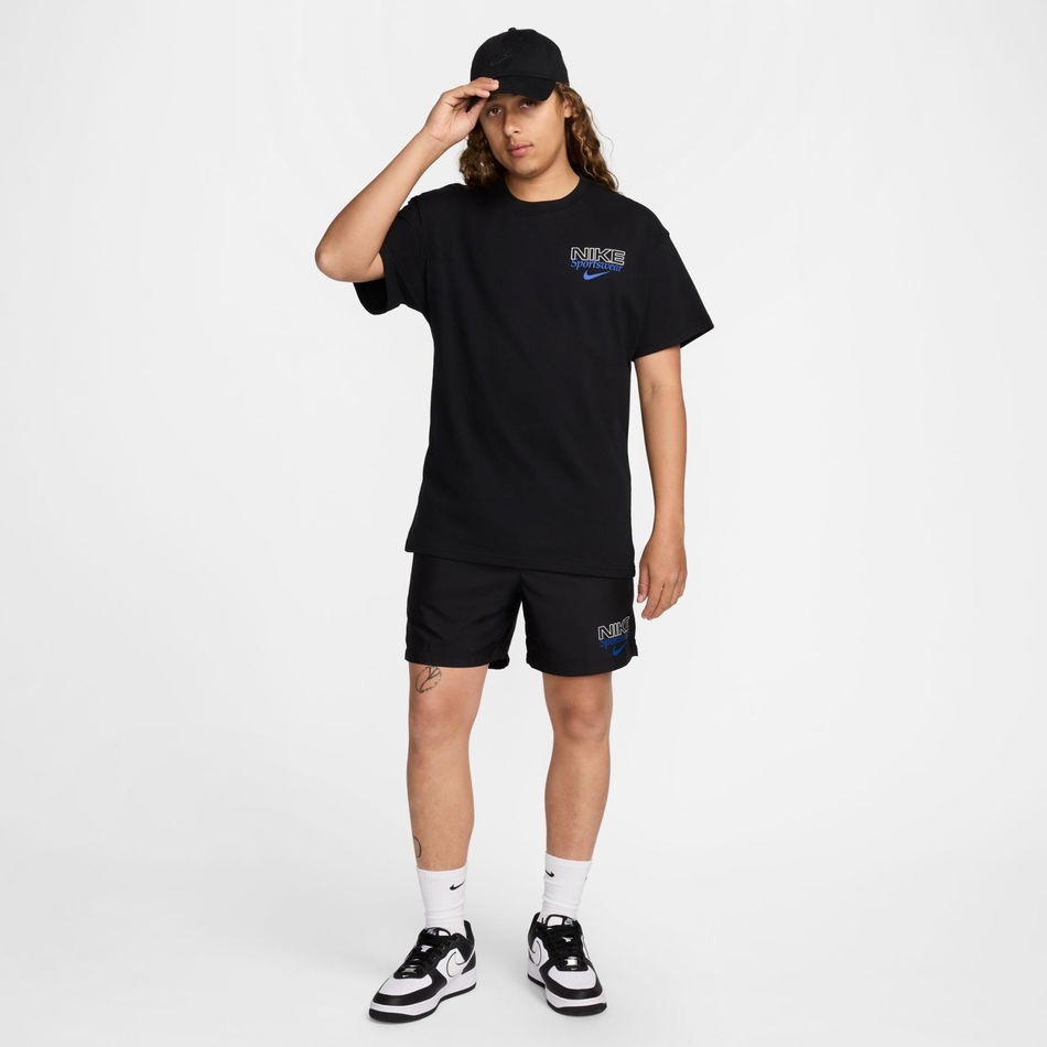 Graphic Short Sleeve Erkek Siyah Tişört