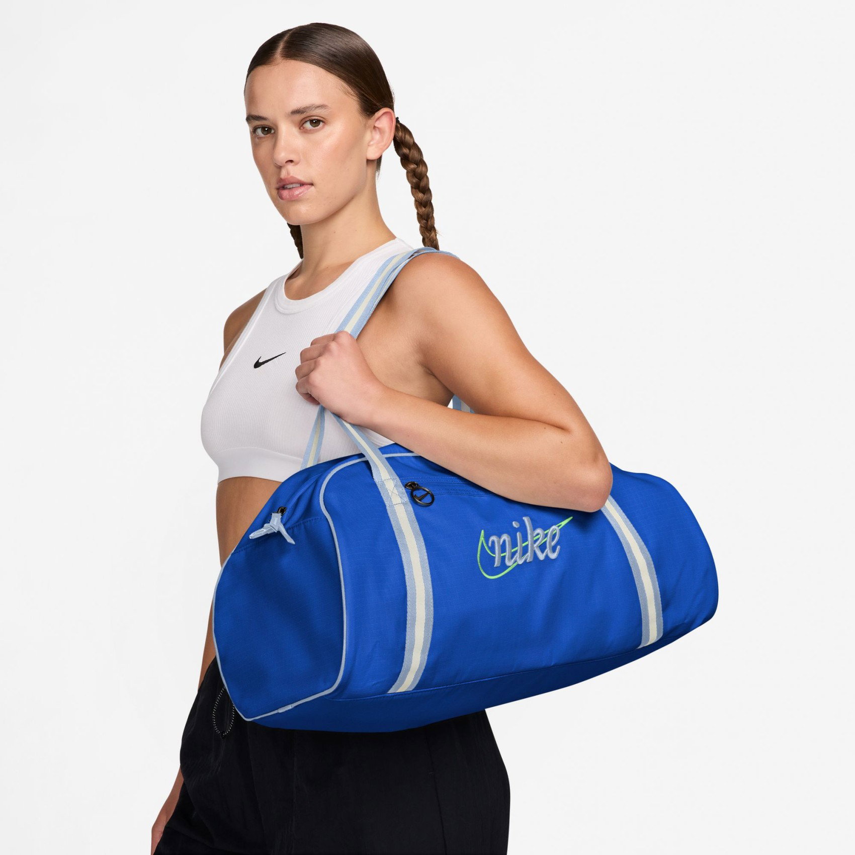 NIKE - Gym Club Retro Mavi Spor Çantası